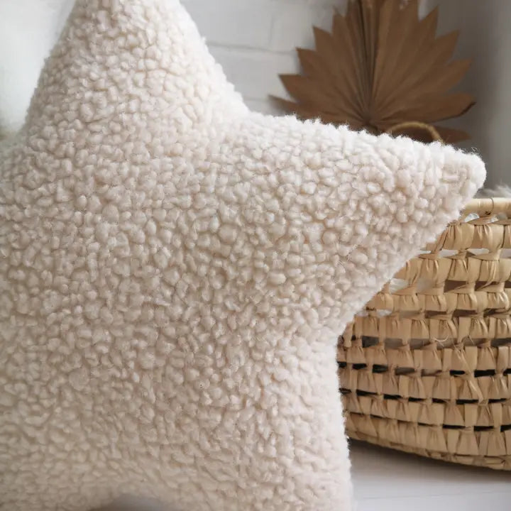 Star Pillow - Beige