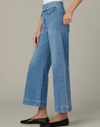 Ellia Wide Leg Ankle Jeans