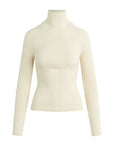 Palmer Turtleneck Sweater - Milk