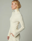Palmer Turtleneck Sweater - Milk