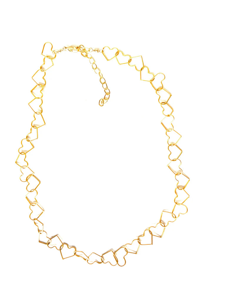 Heart Links Necklace