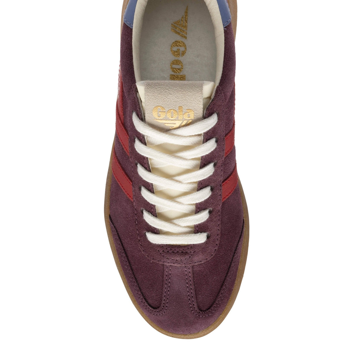 Athena Sneaker - Wine, Red &amp; Lavender