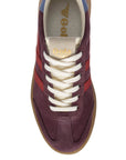 Athena Sneaker - Wine, Red & Lavender