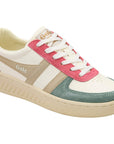 Gola Grandslam Off White, Green Mist, Gold & Salmon