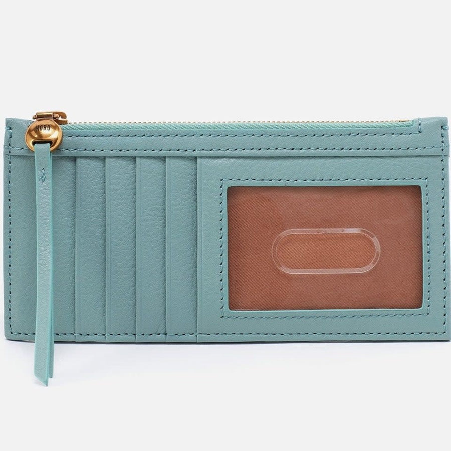 Hobo Leather Carte in Pale Green
