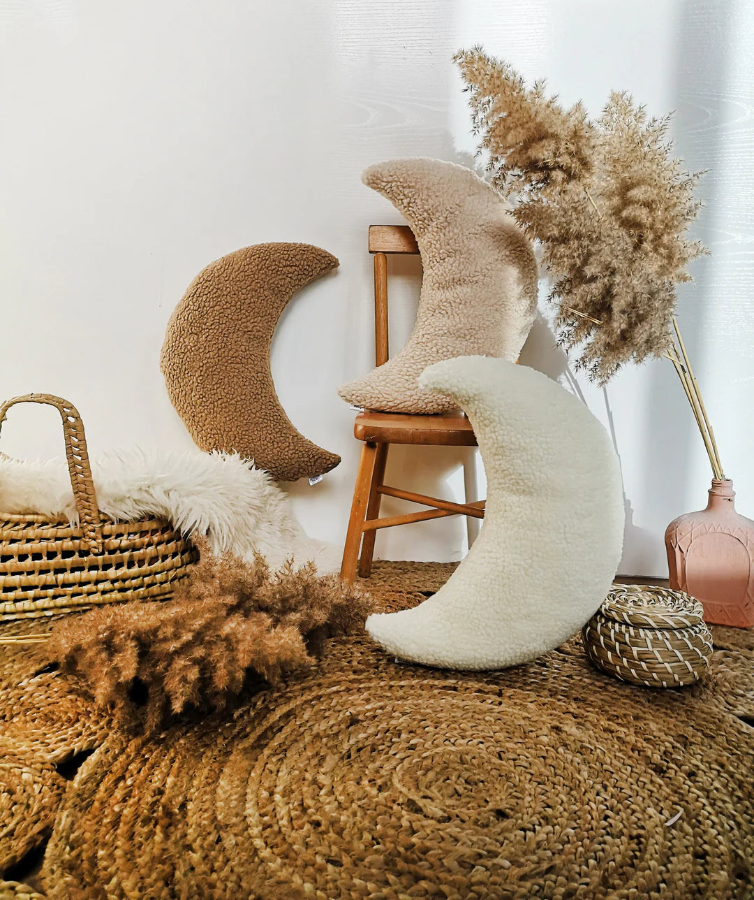 Moon Pillow - Ivory