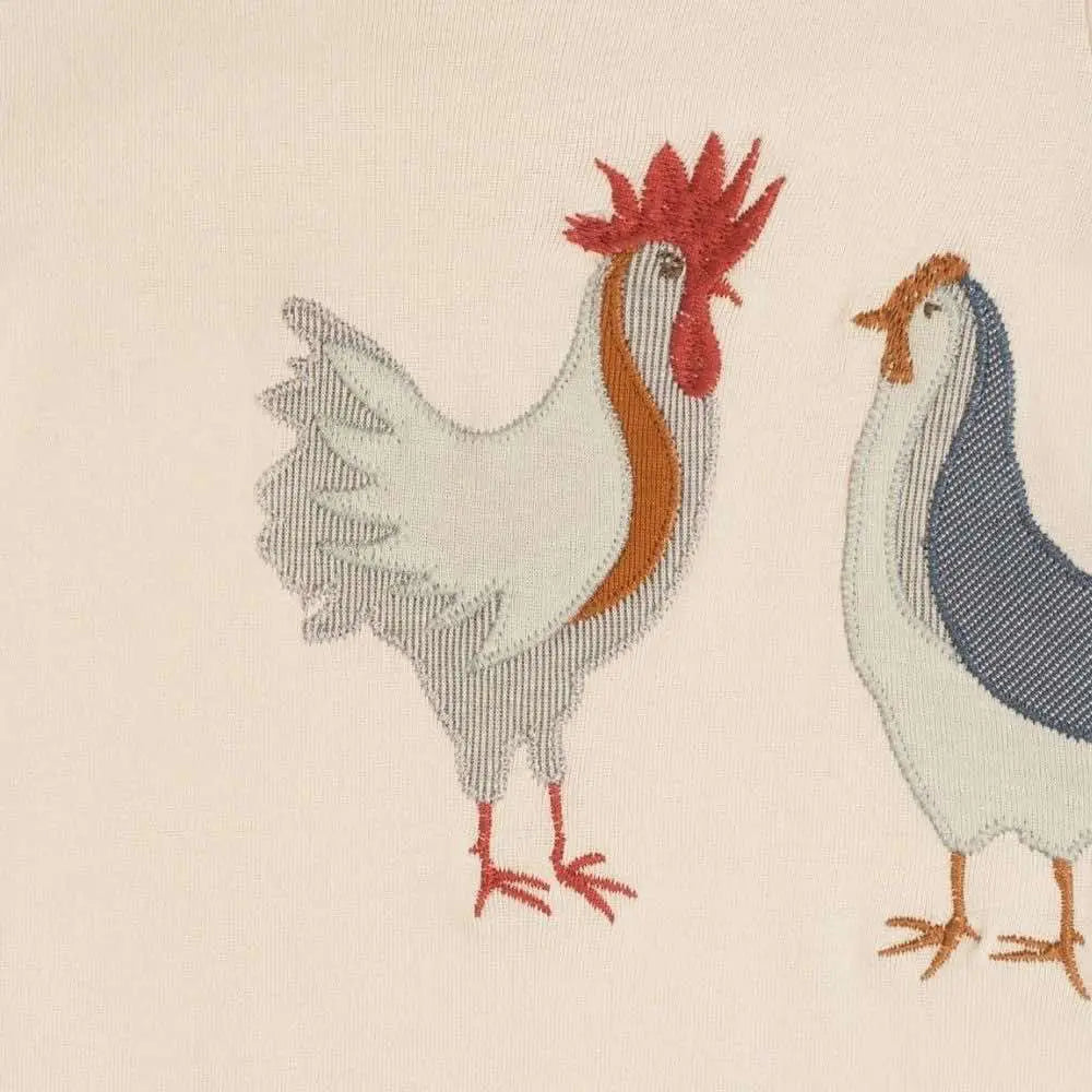 Chicken Applique One Piece