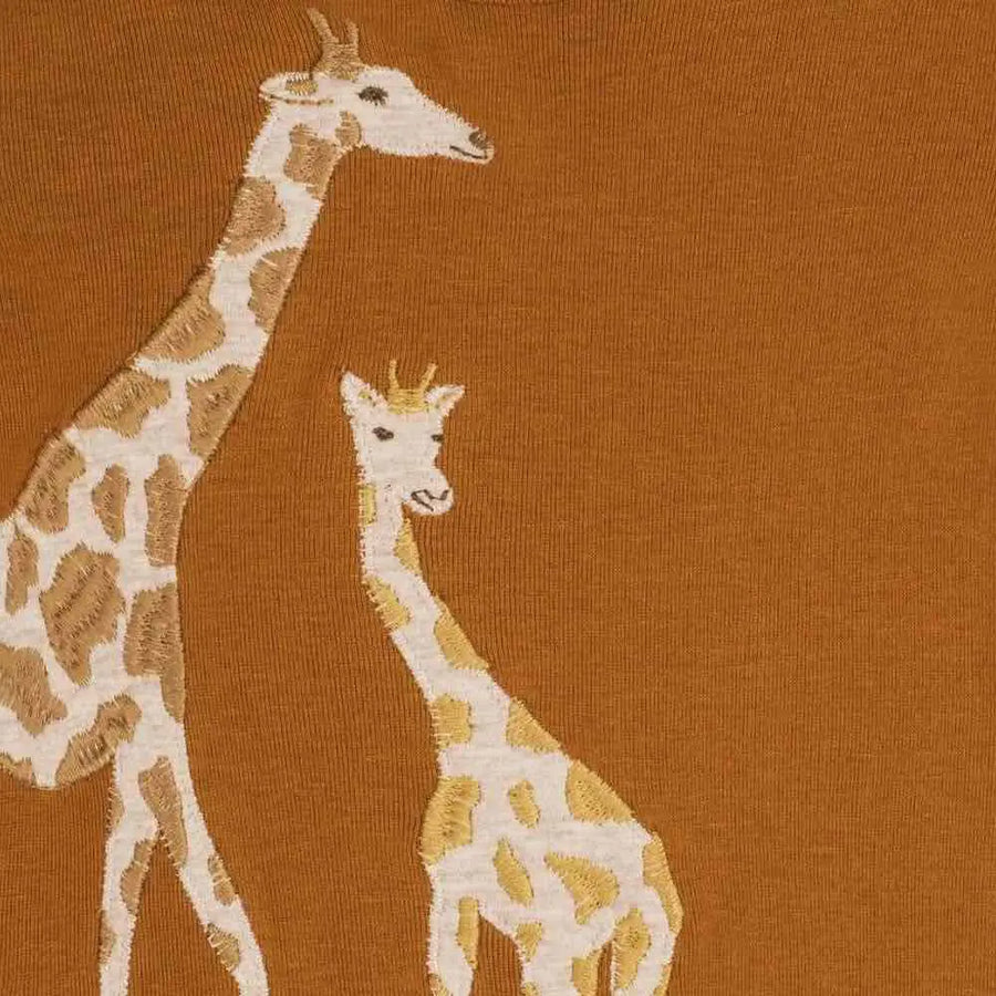 Giraffe Applique One Piece