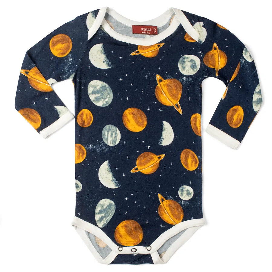 Planets Long Sleeve One Piece