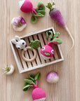 Baby Rattle - Radish