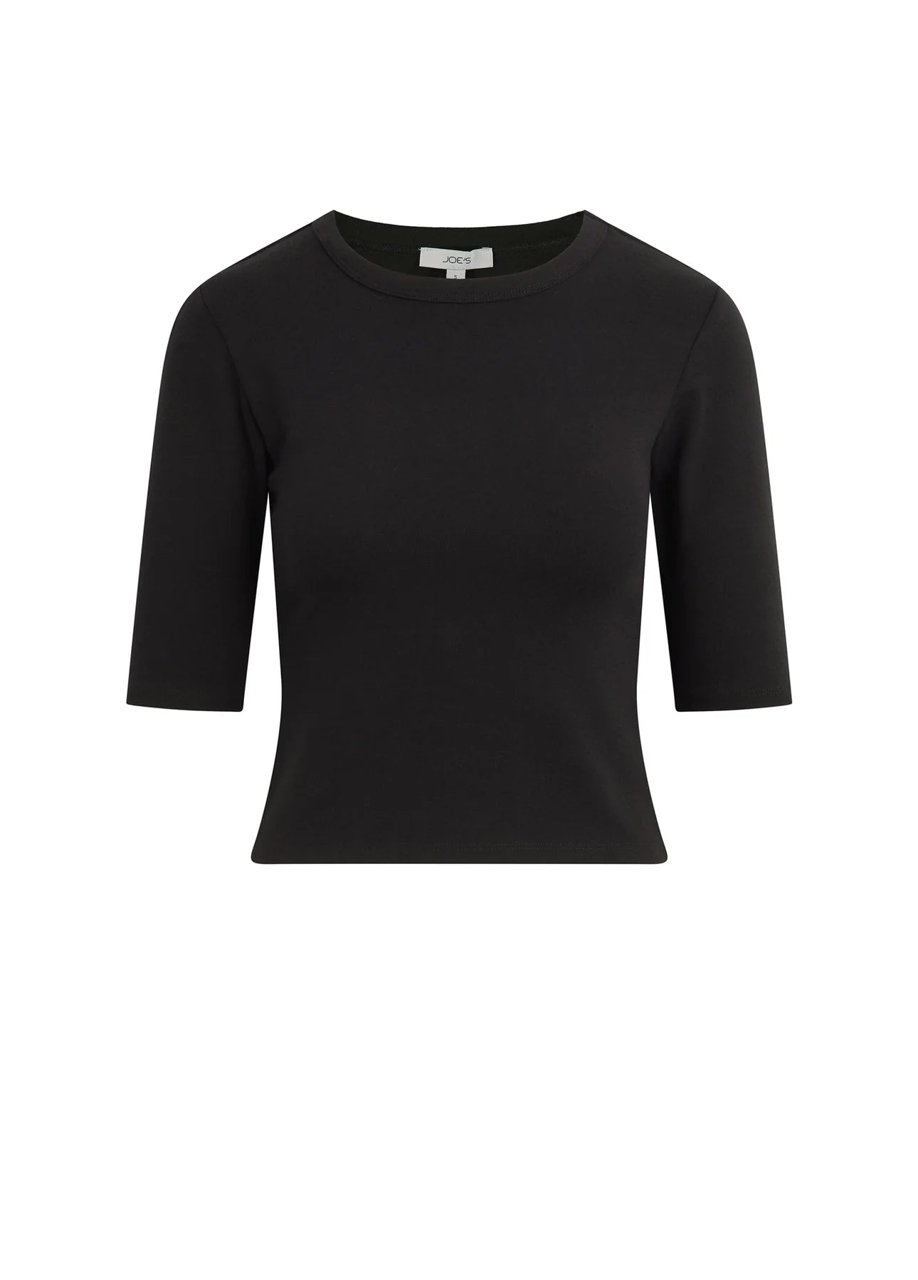 Half Sleeve Baby Tee - Black