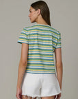 Easy Tee - Citrus Stripe