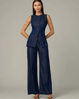 Clean Denim Trouser