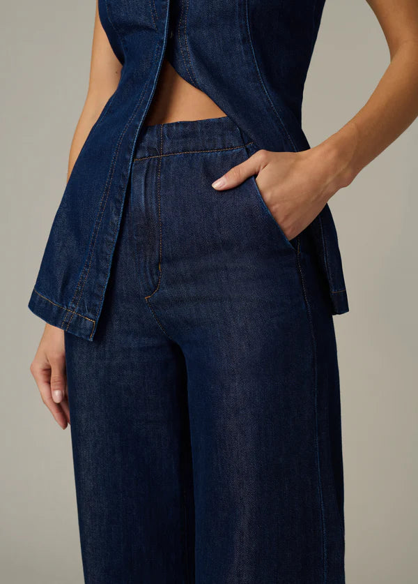 Clean Denim Trouser