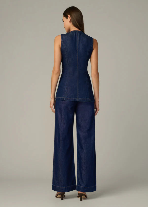 Clean Denim Trouser
