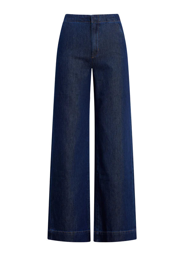 Clean Denim Trouser