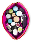 Kusshi Signature Makeup Bag - Red & Pink