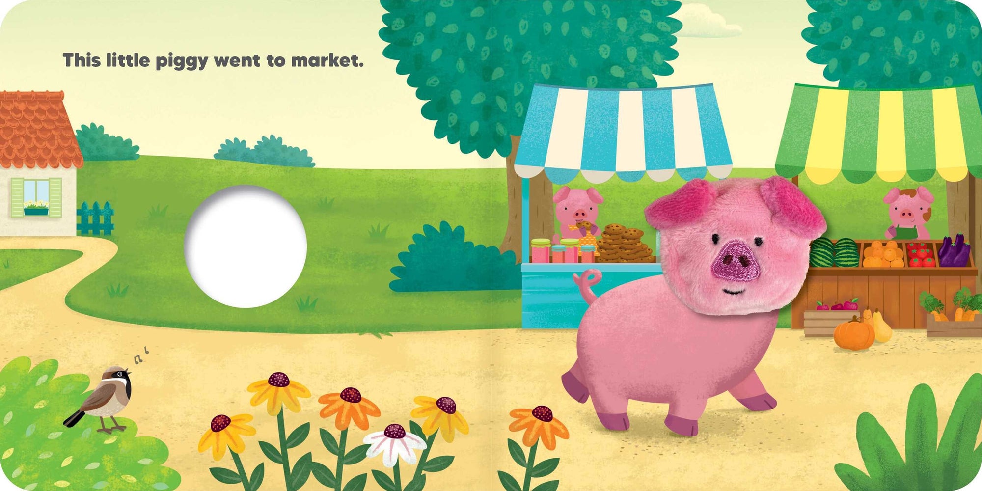 This Little Piggy Finger Puppet Book