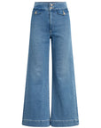Ellia Wide Leg Ankle Jeans