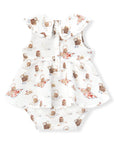 Ruffle Collar Onesie - Picnic