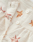 Ruffle Tier Dress - Starfish Dreams