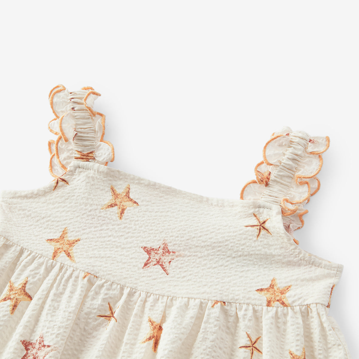 Ruffle Tier Dress - Starfish Dreams