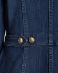 Peplum Denim Jacket - Strasbourg
