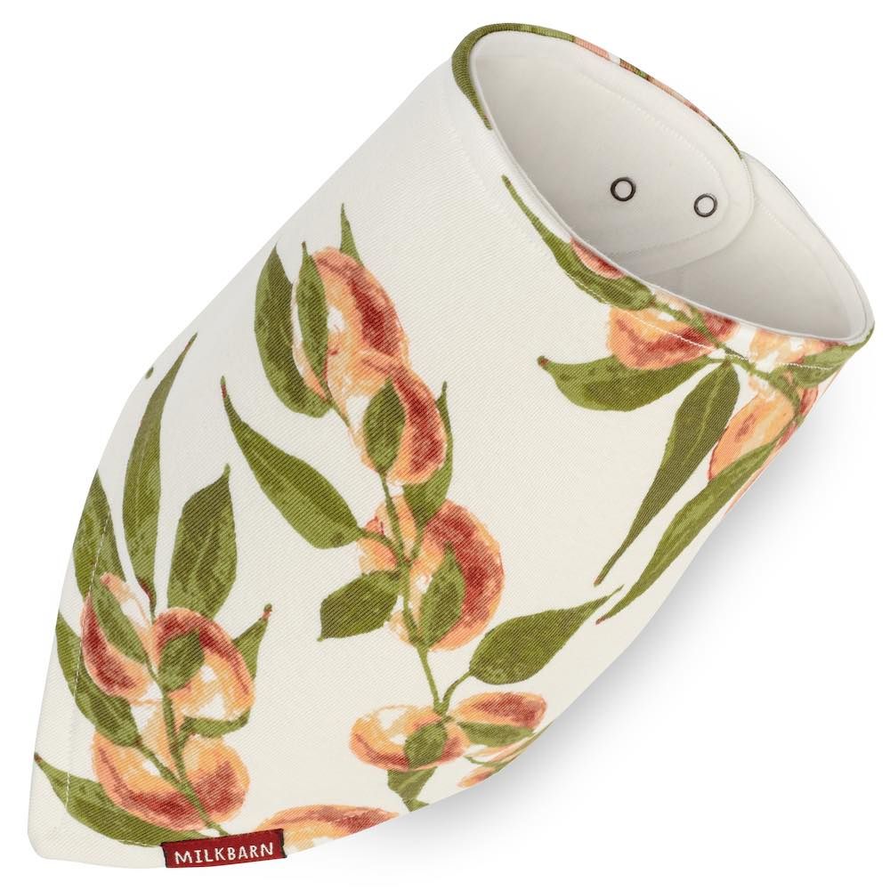 Kerchief Bib - Peaches
