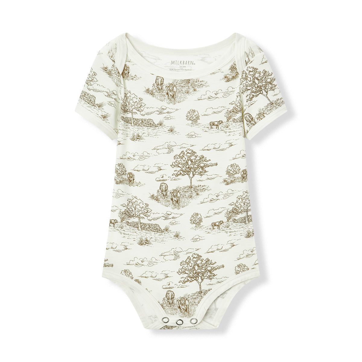 Country Toile Onesie