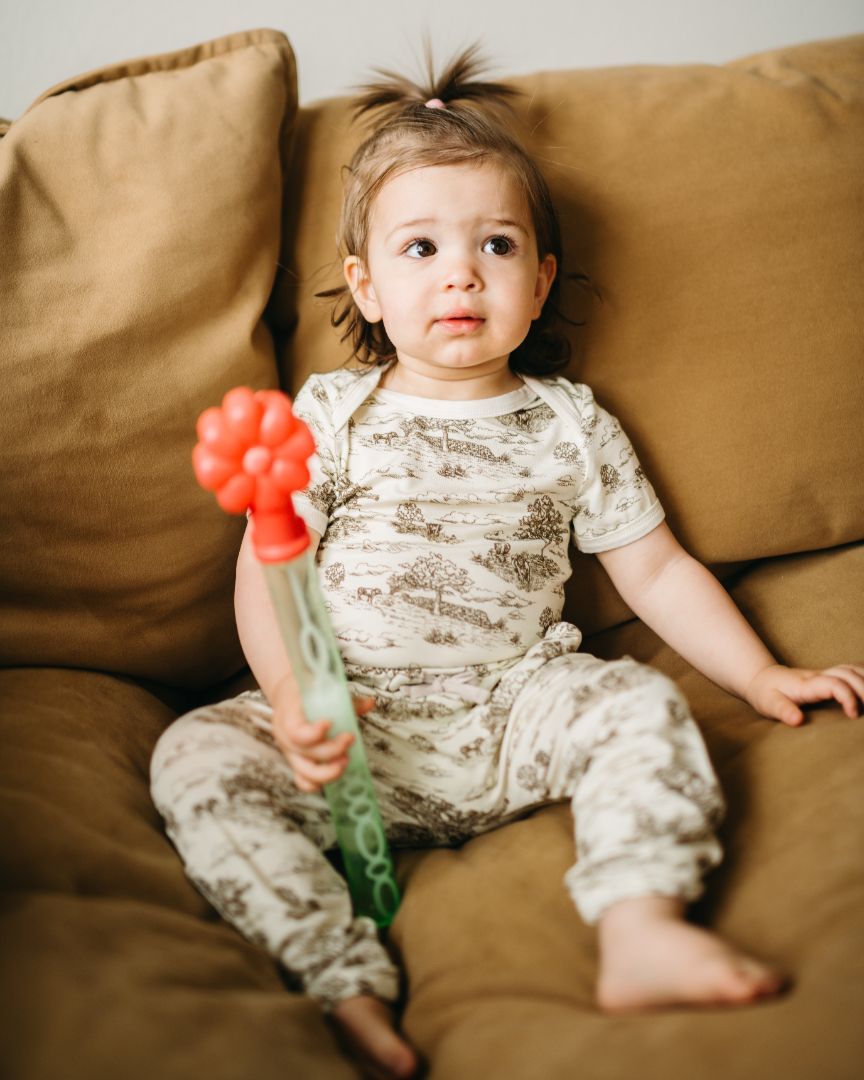Country Toile Onesie