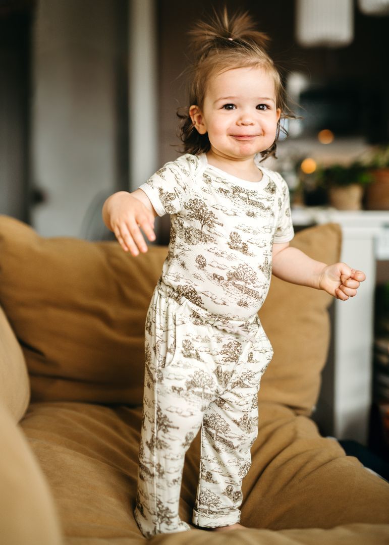 Country Toile Onesie