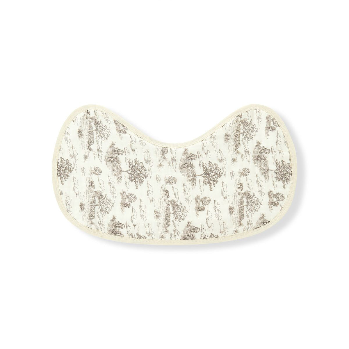 Contour Burp Cloth - Country Toile