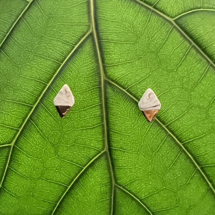 JKH Diamond Stud - Marble