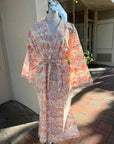 Tilly Floral Cotton Robe