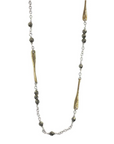 28" Lume Chain - Pyrite