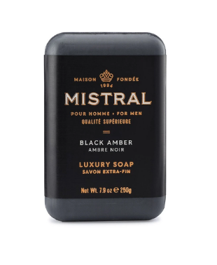Black Amber Men's Soap